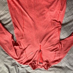 Orange Nike pullover